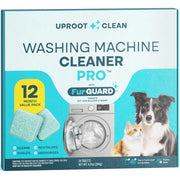 Uproot Clean front packaging showing 24 tablets for fresh laundry and odor control