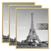 upsimples gold frame front view showing clean display and elegant finish