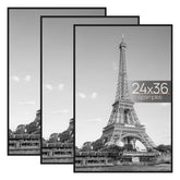 upsimples front view of 24x36 frame pack shows clean modern look and easy setup