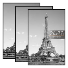 upsimples front view of 24x36 frame pack shows clean modern look and easy setup