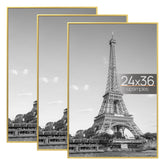 upsimples gold frame front packaging showing three frames and modern finish benefit display-ready
