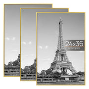 upsimples gold frame front packaging showing three frames and modern finish benefit display-ready