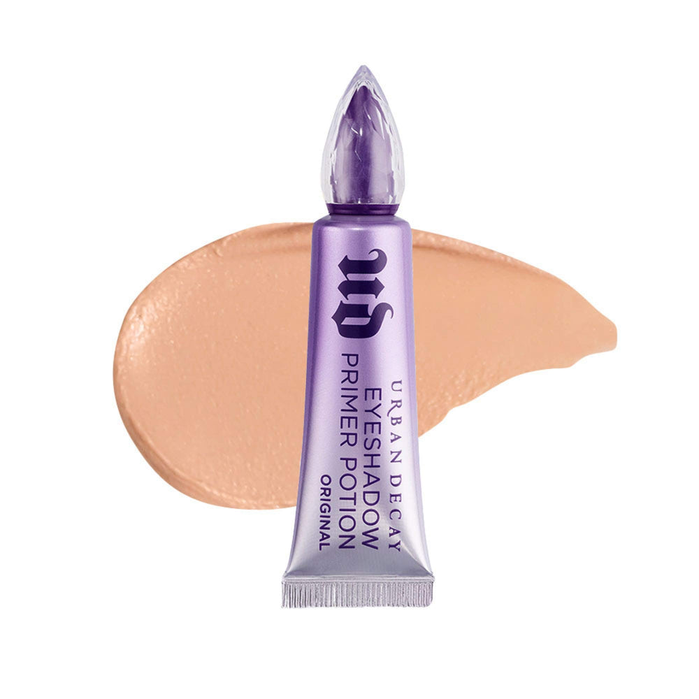 URBAN DECAY envase frontal del Eyeshadow Primer Potion, preparación uniforme