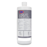 Urnex envase frontal Liquid Dezcal mostrando tamaño y uso claro