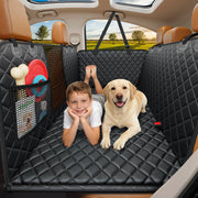 URPOWER front view of hard bottom cover protecting back seat and doors