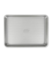 USA Pan vista frontal de la bandeja quarter sheet para hornear uniformemente