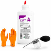 USA Supply Defense Dust front packaging showing product kit and benefits