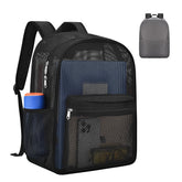 USPECLARE mochila de malla al frente mostrando gran capacidad y resistencia