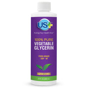 US+ botella frontal 32 fl oz mostrando recipiente práctico y cantidad