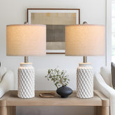 USumkky front pair bedside lamps showing balanced lighting and style benefit