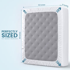 Utopia Bedding bolsillo profundo adaptado a colchones hasta 17 pulgadas