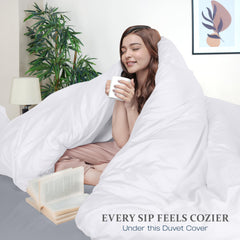 Utopia Bedding cierre de cremallera oculta que facilita cambiar el edredón