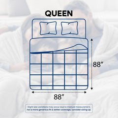 Utopia Bedding detalle de costura mostrando caja y ribete que mantienen el relleno estable