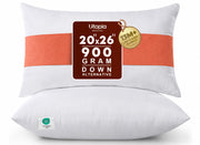 Utopia Bedding front packaging showing 2-pack and neat presentation benefit