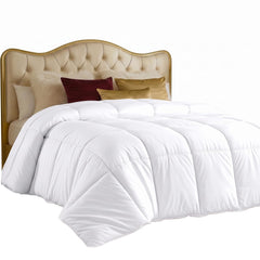 Utopia Bedding vista frontal del insert nórdico Full mostrando caída uniforme y acabado pulcro