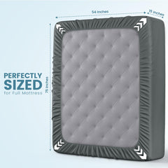 Utopia Bedding respaldo TPU cercano que bloquea líquidos eficazmente