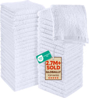 Utopia Towels front packaging showing 60-pack and white color benefits
