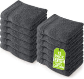 Utopia Towels vista frontal del paquete mostrando las 12 toallitas, práctico repuesto