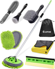 @utos cepillo con mango largo frontal mostrando alcance y control