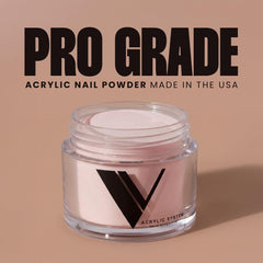 V Beauty Pure frasco junto a moneda para mostrar tamaño práctico 1.5 oz