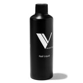 V Beauty Pure front label 8 oz bottle showing product and clear finish benefit