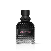 Valentino frasco frontal mostrando diseño elegante y facilidad de uso