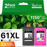 Valuetoner 61XL frente del empaque mostrando pack y compatibilidad clara
