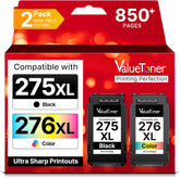 Valuetoner front packaging showing PG-275XL and CL-276XL for clear product ID and value