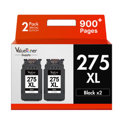 Valuetoner Supply cartuchos PG-275XL frente del paquete mostrando beneficio ahorro