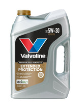 Valvoline front label showing product name and benefits for quick identification