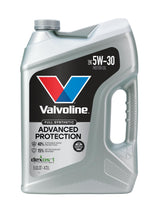 Valvoline front label showing product name and benefits for clear identification