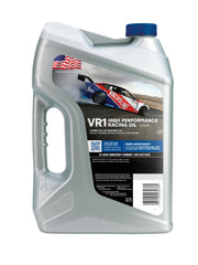 Valvoline VR1 close-up of label highlighting high-zinc formula benefit