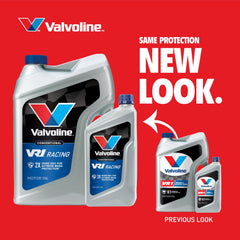 Valvoline VR1 oil texture close-up showing rich viscosity and thermal stability