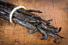 Vanilla Bean Kings semillas internas en detalle, máxima intensidad aromática