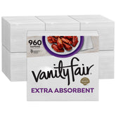 Vanity Fair front packaging showing 960-count value and product name for easy identification