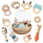 Vanplay front packaging showing full 10-piece set and neutral colors