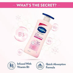 Vaseline comparación de tamaño con mano para visualizar 400 ml