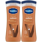 Vaseline pack frontal mostrando dos envases y beneficio hidratación profunda