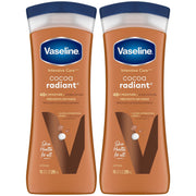 Vaseline pack frontal mostrando dos envases y beneficio hidratación profunda