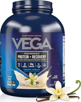 Vega envase frontal Vainilla mostrando etiqueta y beneficios inmediatos