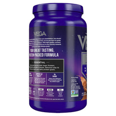 Vega Essential comparación de tamaño del bote para entender porciones