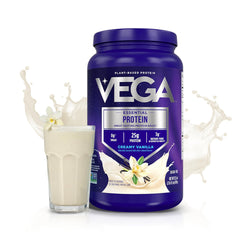 Vega textura del polvo en primer plano, visual de mezcla fácil y sin grumos