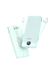 VEGER front packaging showing compact power bank and benefits