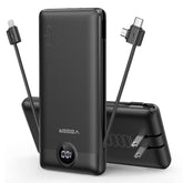 VEGER front packaging showing power bank and travel pouch benefit of complete kit