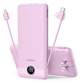 VEGER front view showing slim profile and ports for compact convenience