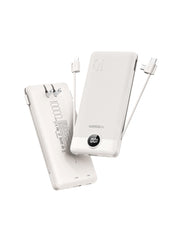 VEGER front view showing slim profile and ports for easy portability
