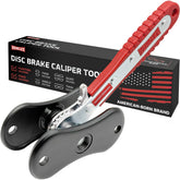 Vehiclex front view of compressor tool showing robust frame and precise fit for safe use