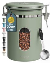 Veken bote frontal 22oz mostrando diseño y capacidad, conserva aroma