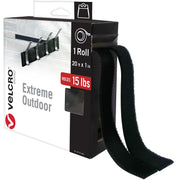 VELCRO frente del empaque mostrando la cinta resistente al exterior