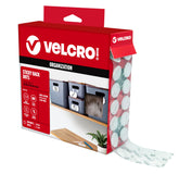 VELCRO Brand empaque frontal de Dots adhesivos, conveniencia y cantidad